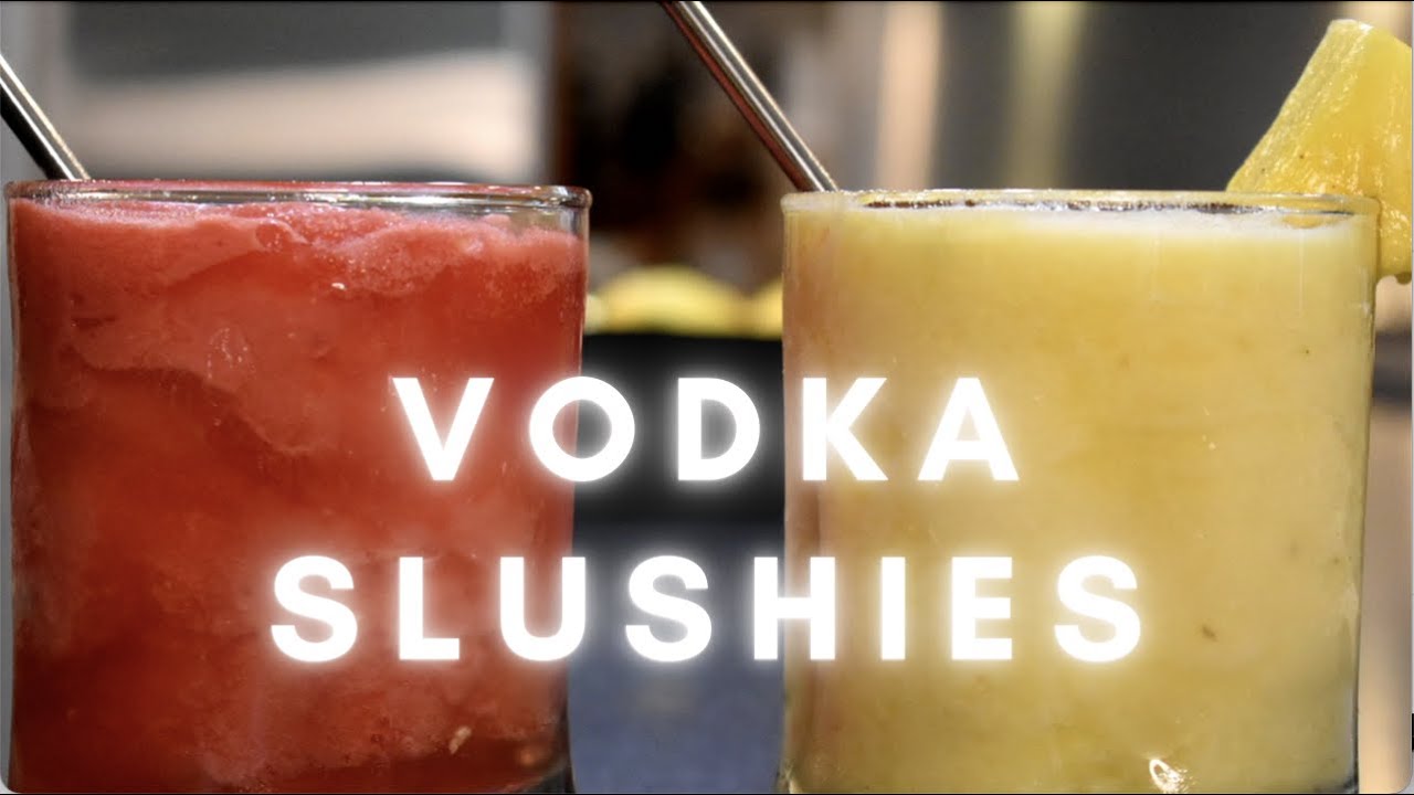 FROZEN VODKA SLUSHY RECIPE | Callan Cooks