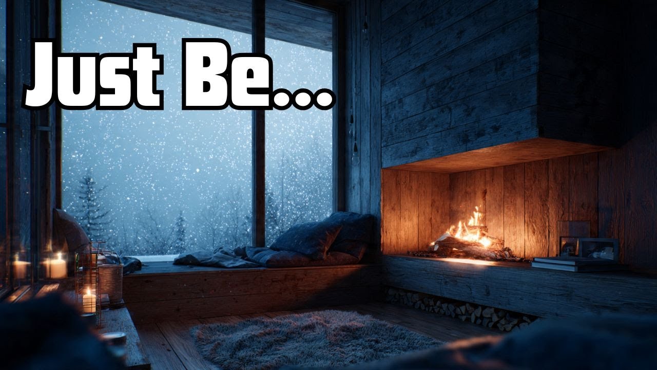 Cozy Calm Piano LIVE 🔥 Soft Fireplace Focus Music (No Talking • Study • Work)