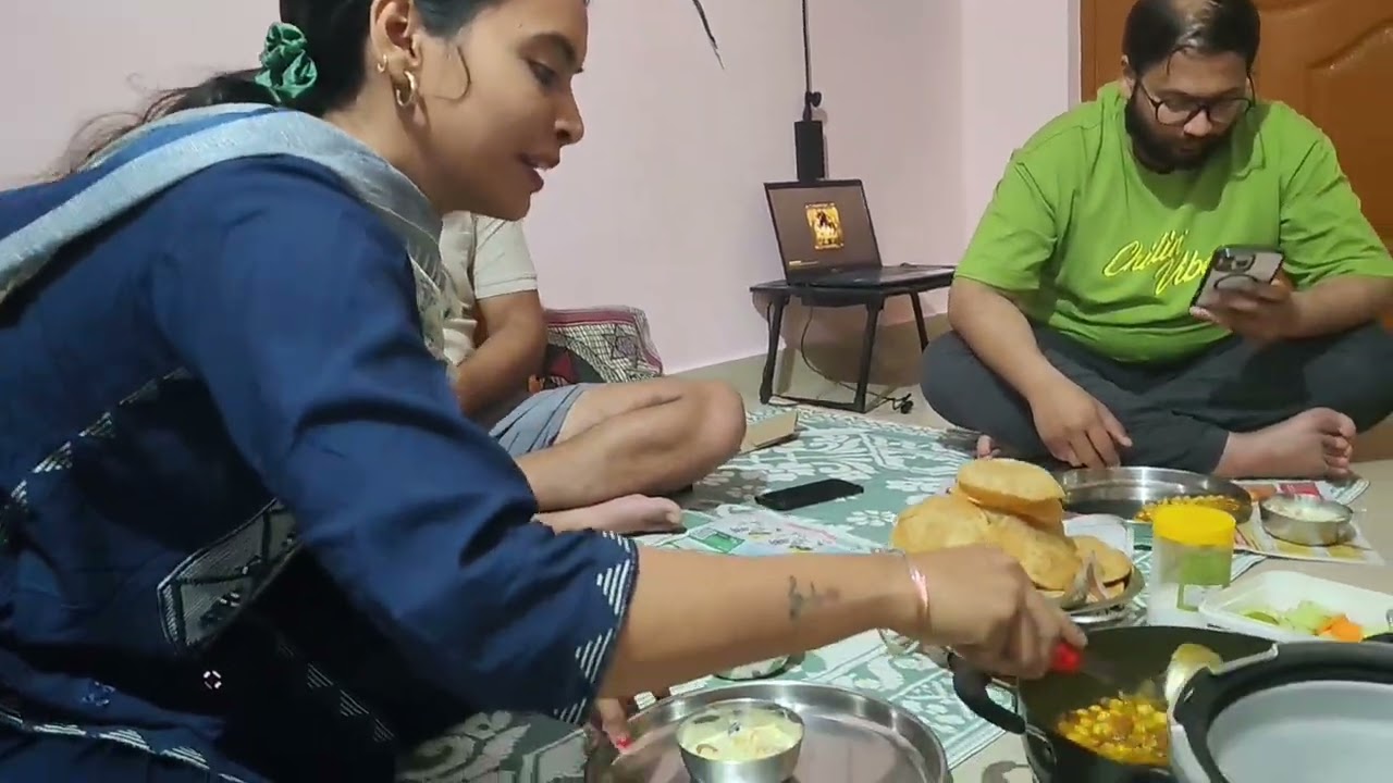 Sandeep ke ghar ka dinner ❤️