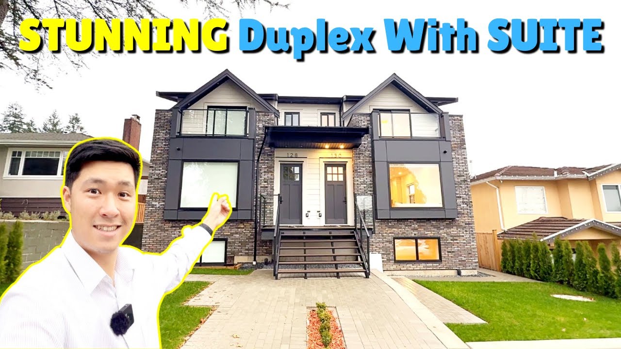 Burnaby BC Brand New Home For Sale (STUNNING DUPLEX in Top Vancouver BC Suburb)
