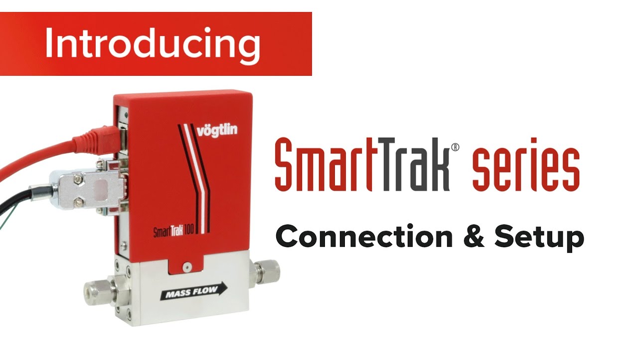SmartTrak&reg; series Capillary Mass Flow Meters and Controllers Connection & Setup