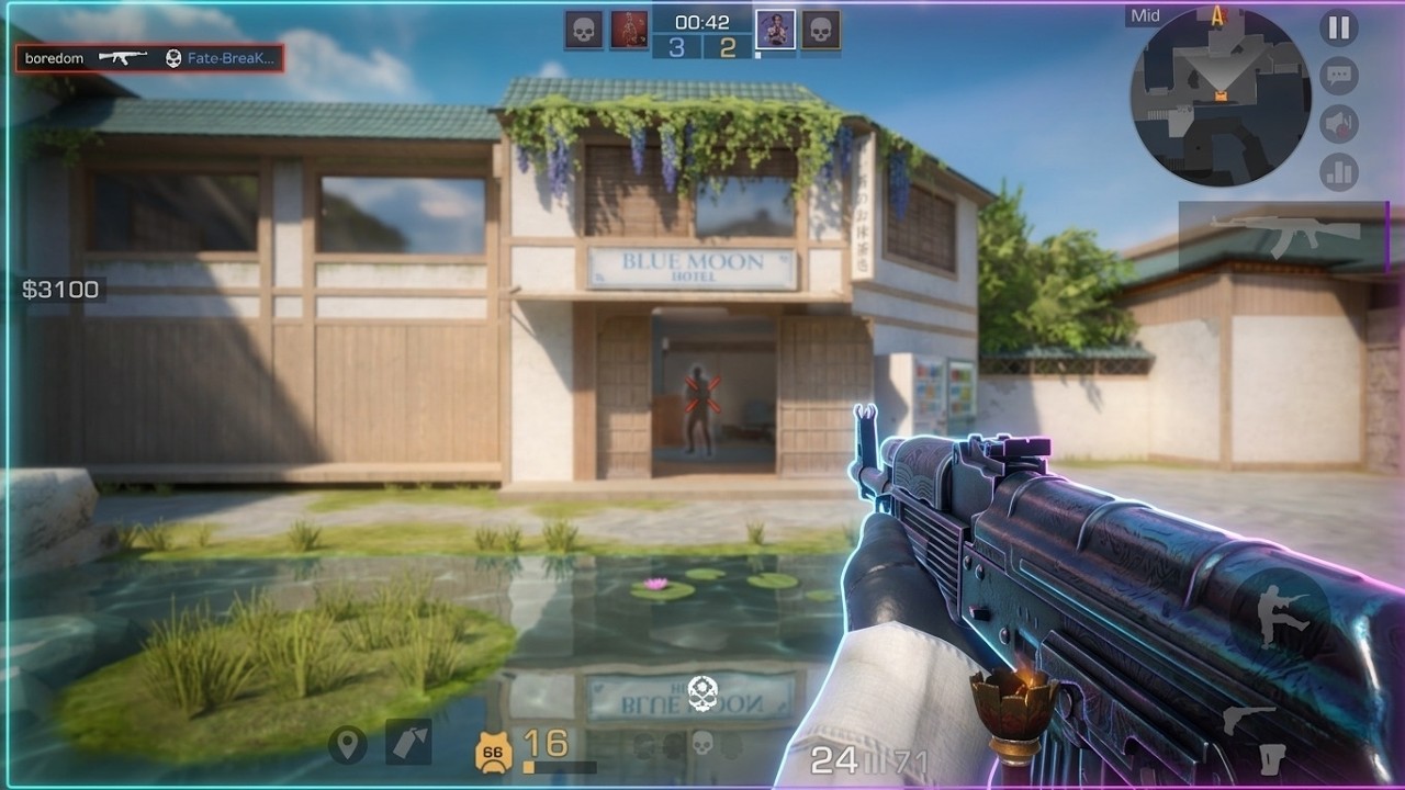 11 Kills !! Standoff 2 Allies Competitive Gameplay - 7
