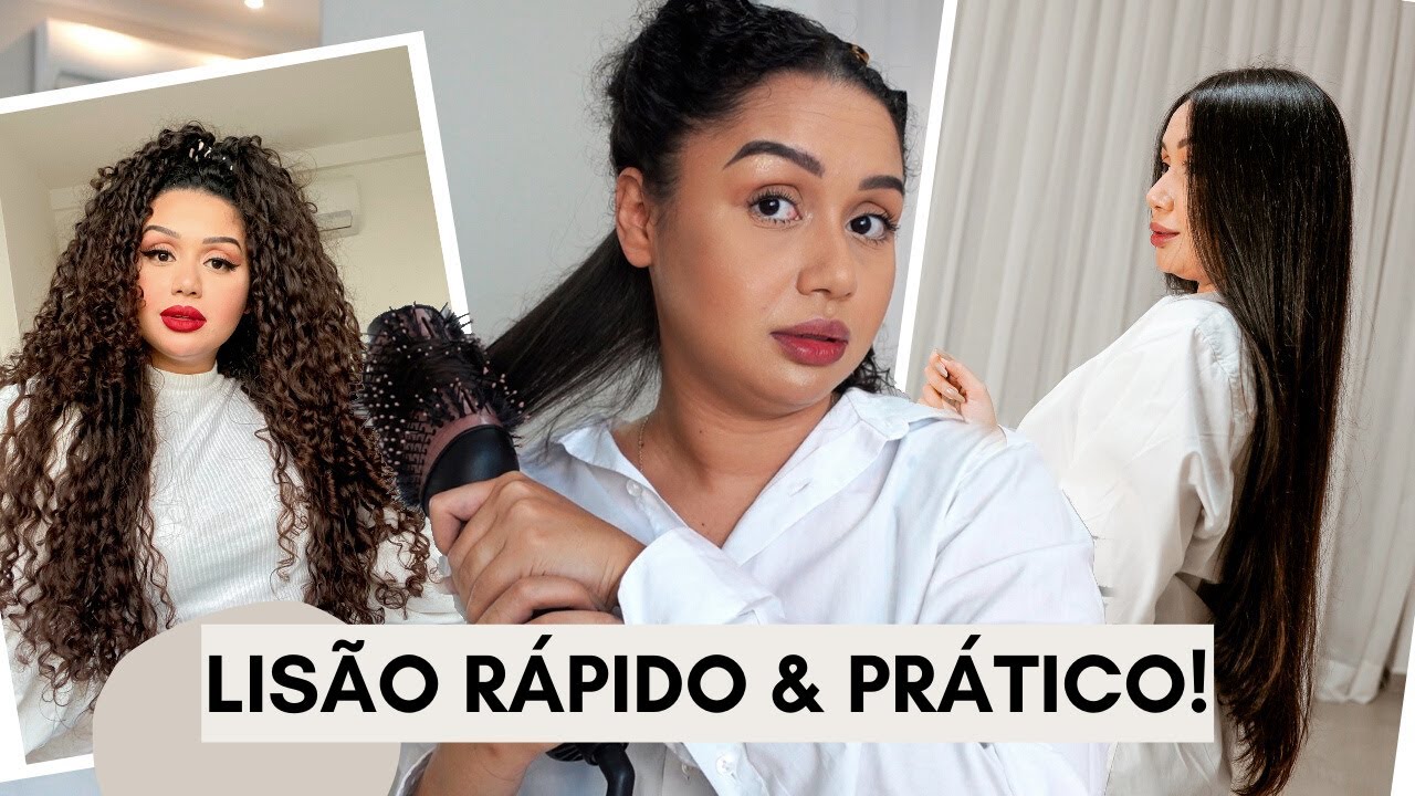 COMO EU ALISO O MEU CABELO CACHEADO SOZINHA!