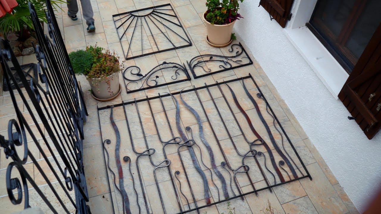 Hand Forged Window Bars