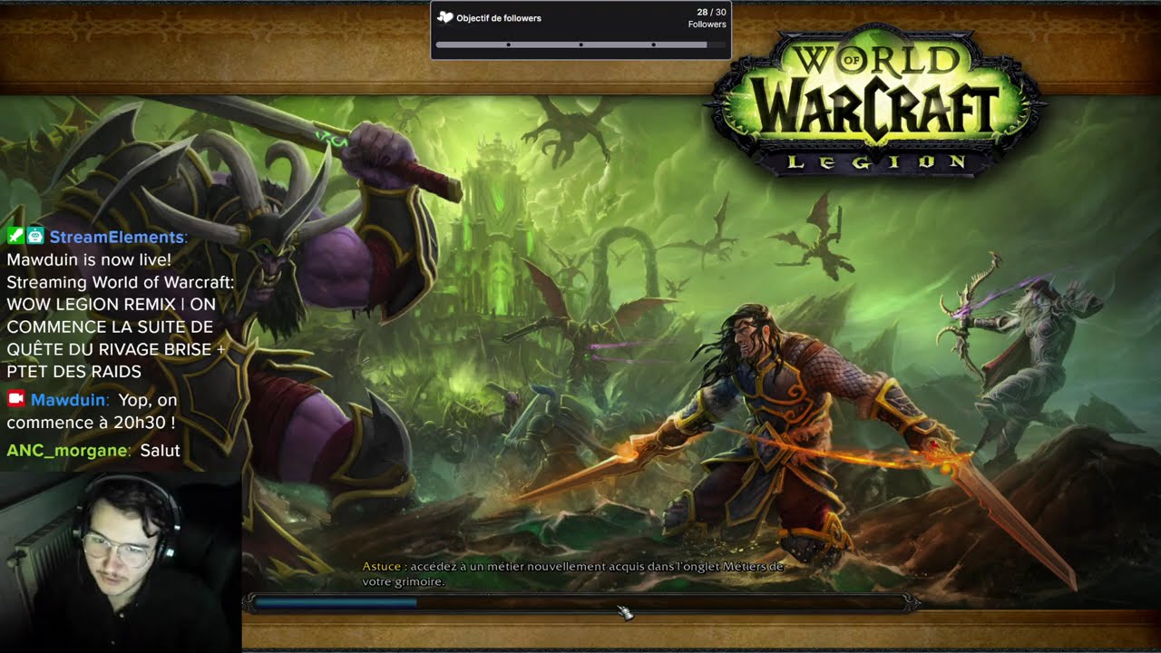 WOW LEGION REMIX | ON FAIT TOUTE LA CAMPAGNE DU RIVAGE BRISE
