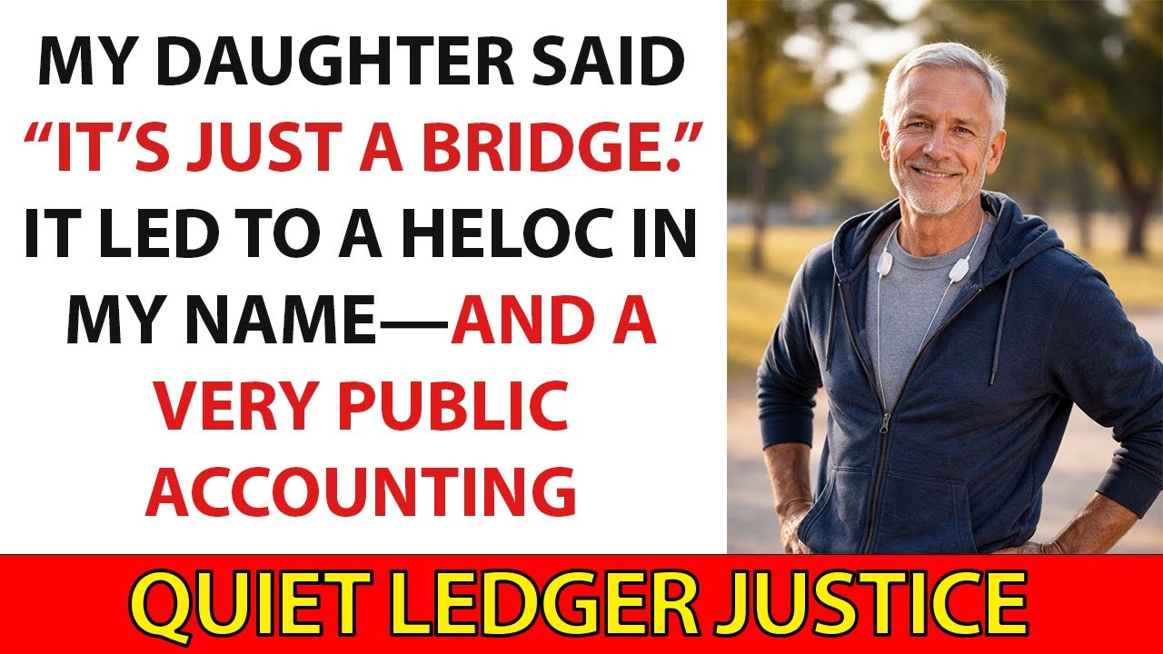 My daughter said “it’s just a bridge.” It led to a HELOC in my name—and a very public accounting