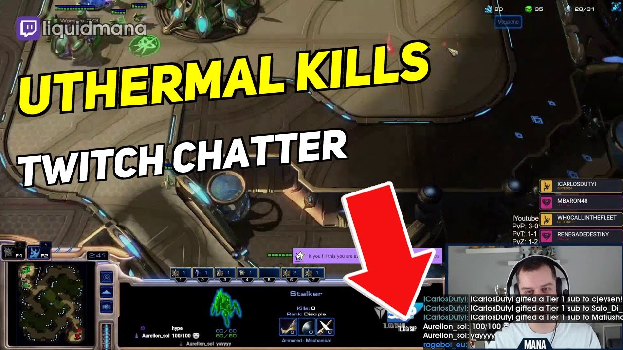 UTHERMAL KILLS TWITCH CHATTER | Daily StarCraft II Highlights