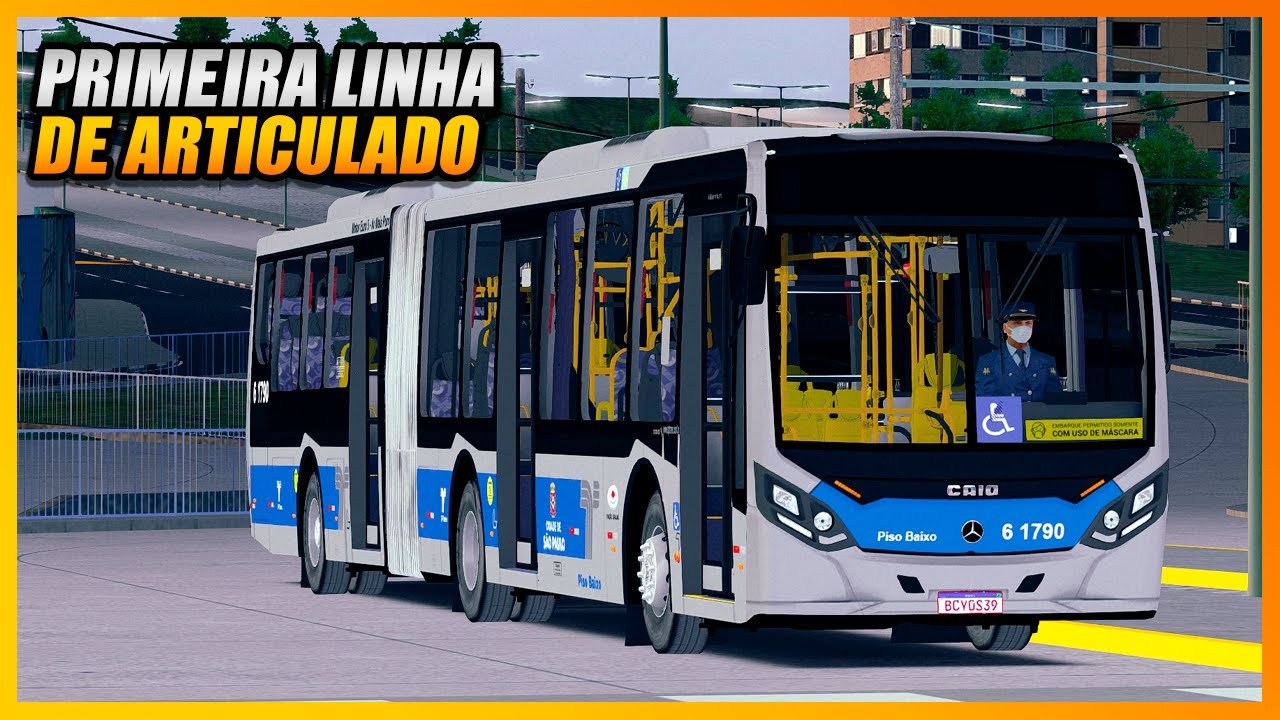 PRIMEIRA LINHA DE ONIBUS ARTICULADO! OMSI 2 - G27