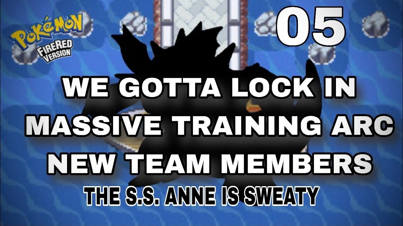 Let's Play Pokémon Fire Red 🔥 Eps 5! Training Arc! Let’s Lock In 🚨🔒