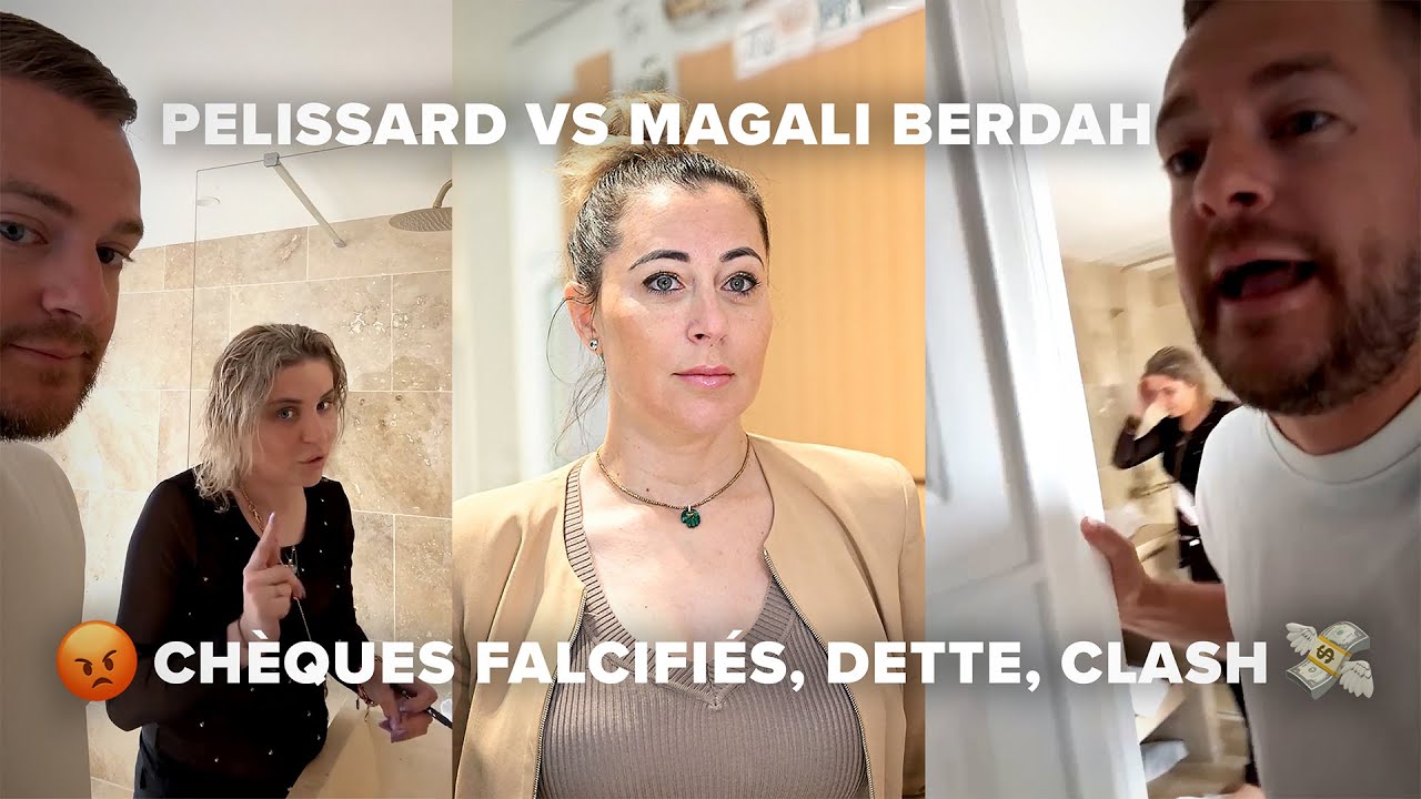 PELISSARD VS MAGALI BERDAH - CHÈQUES FALCIFIÉS, DETTE, CLASH