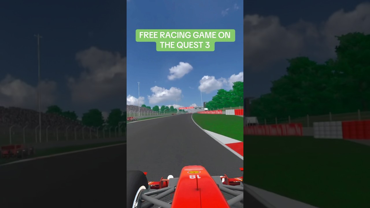 БЕСПЛАТНАЯ ИГРА В QUEST 3! ГОНКИ F1 В VR! #vr #quest3 #quest2 #f1