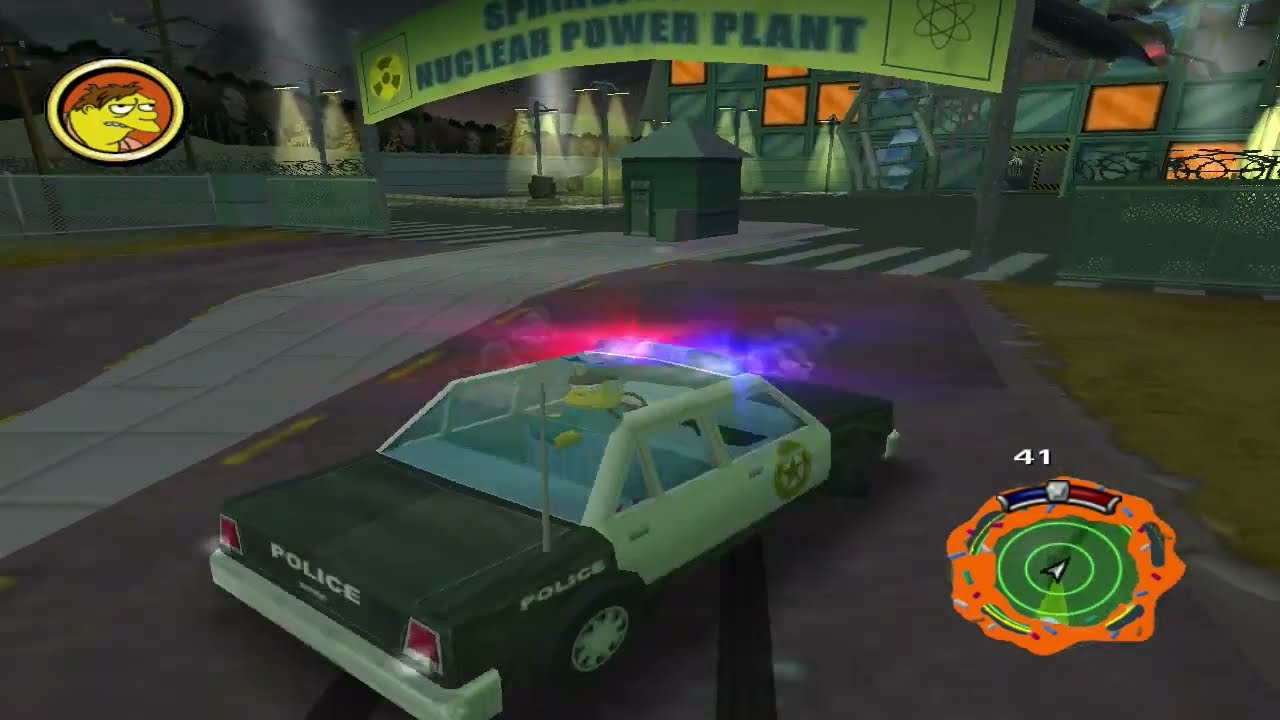 Simpsons Hit & Run Wiggum In Zombieland Mod