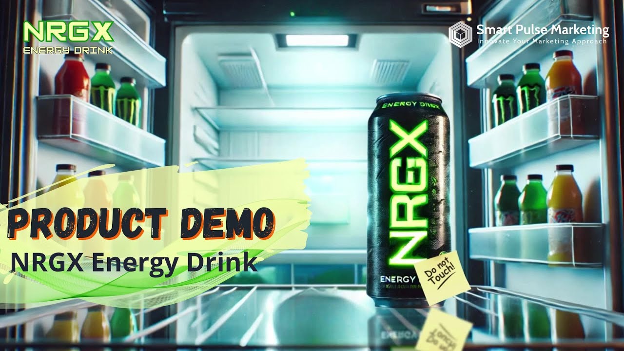 AI Commercial | NRGX - Energy Drink Demo Video #aicommercial #aidemos