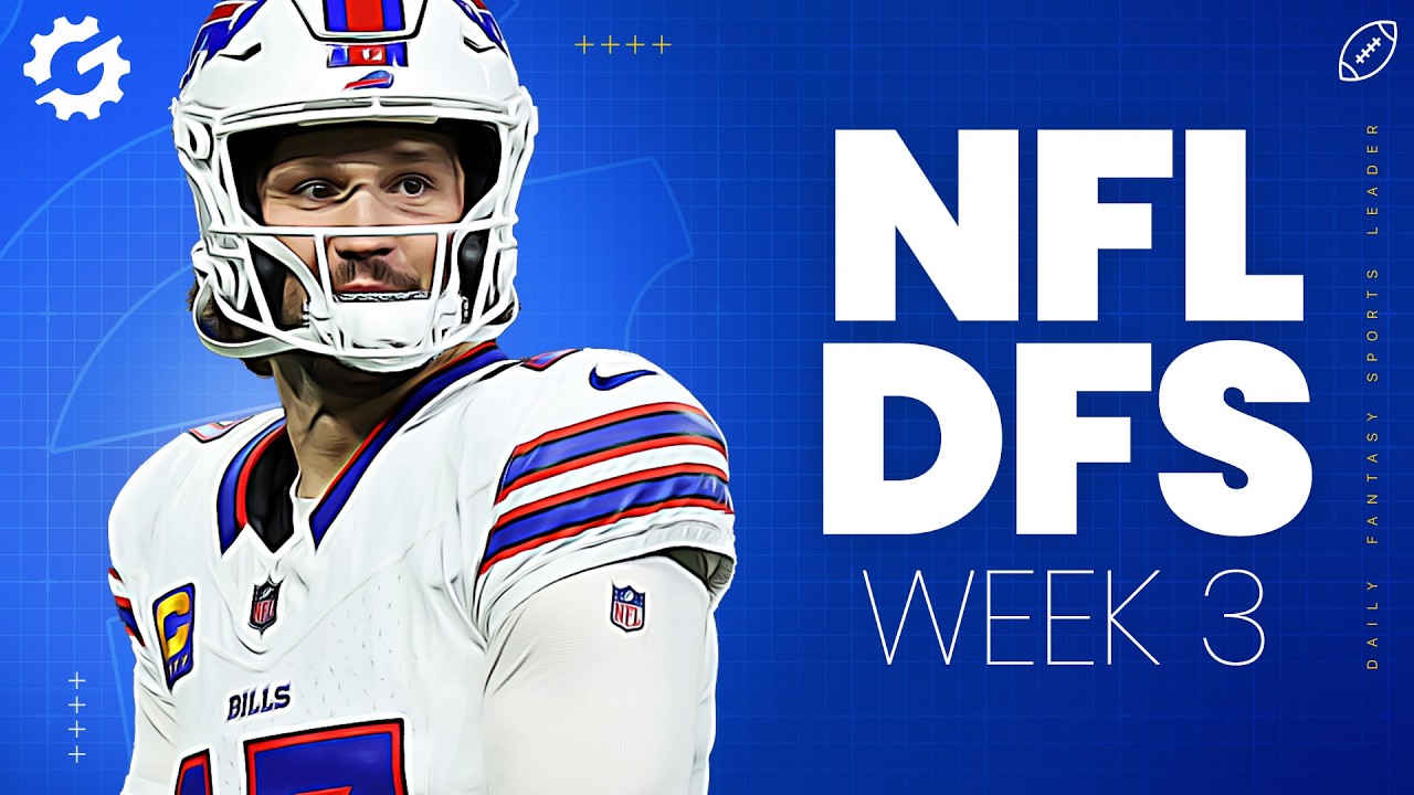 LIVE NFL DFS Picks & Strategy for DraftKings & FanDuel! (Week 3)