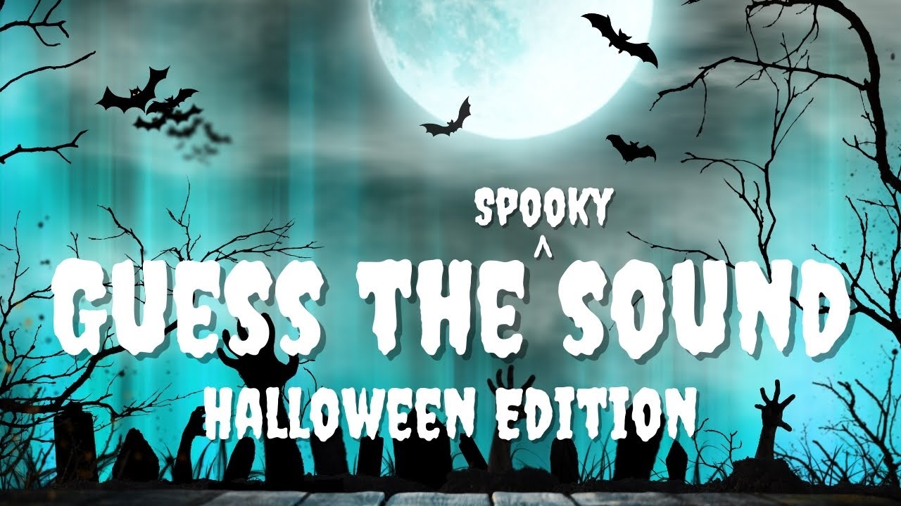 Guess the  Spooky Sound for Kids | 13 Halloween Sounds | Halloween Sound Quiz | Halloween Game