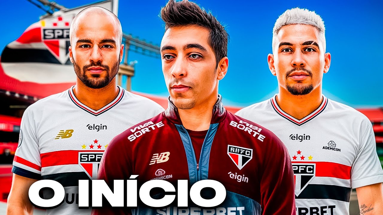 O INÍCIO da RECONSTRUÇÃO do SÃO PAULO !! - Master League #1 - PATCH 2026 para PES 2021