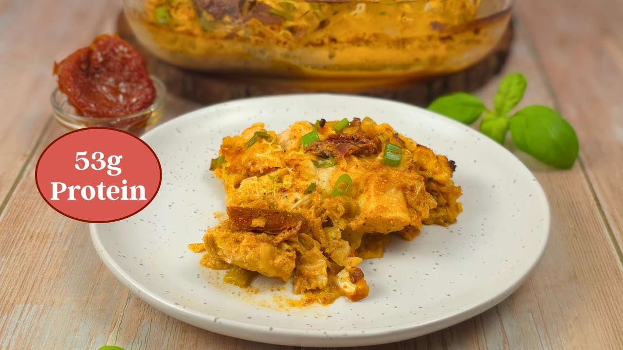 Zero Fuss, High Protein, Keto (My Marry Me Chicken Casserole)