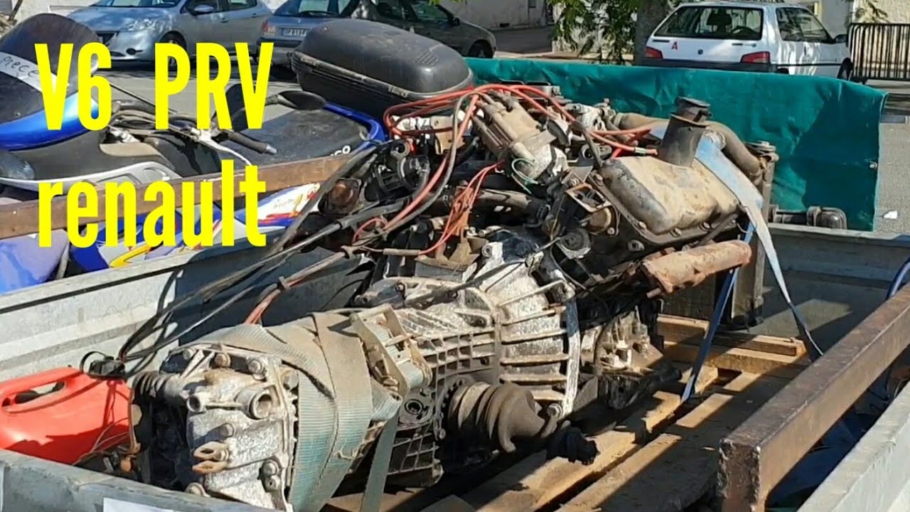 #43  V6  PRV Renault redémarrage start engine