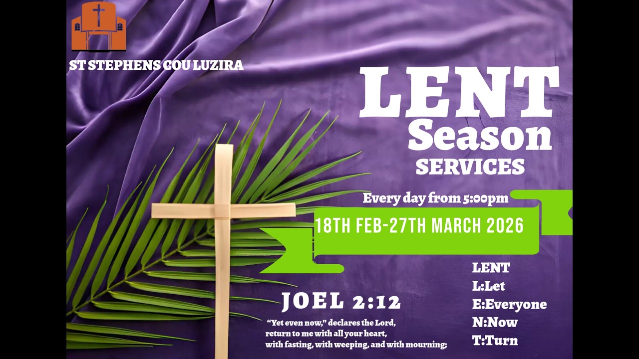 LENT SERVICE (19th February 2026)