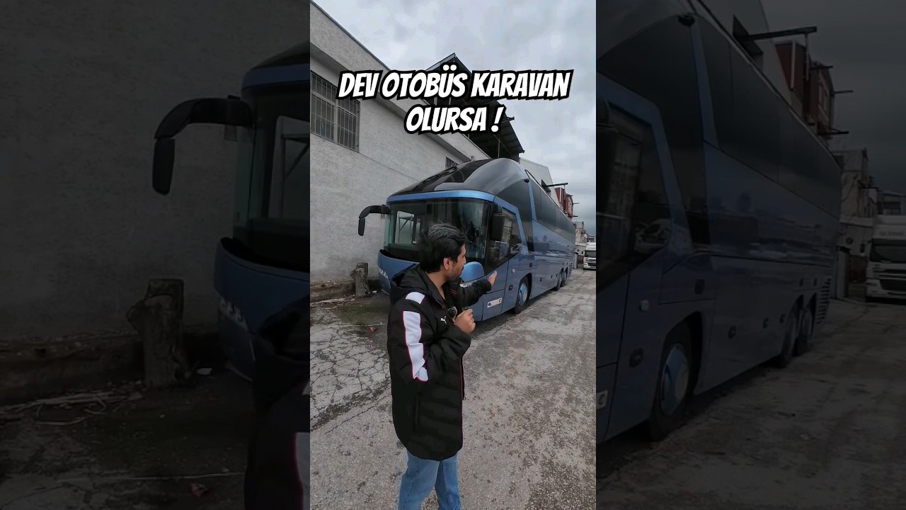 Dev Neoplan Starliner Otob&uuml;s Karavan Olursa !