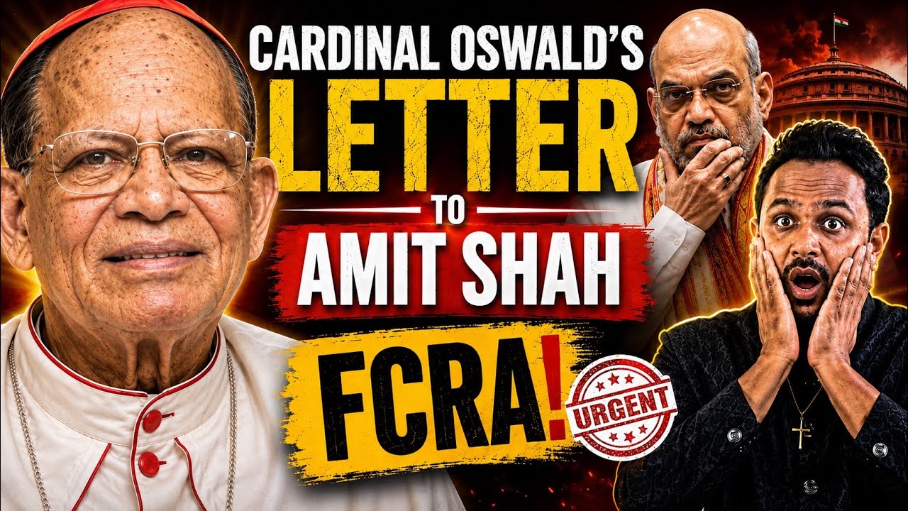 Cardinal Oswald Gracias letter to Amit Shah - FCRA Bill 2026 #fcra #amitshah #christian #trending 