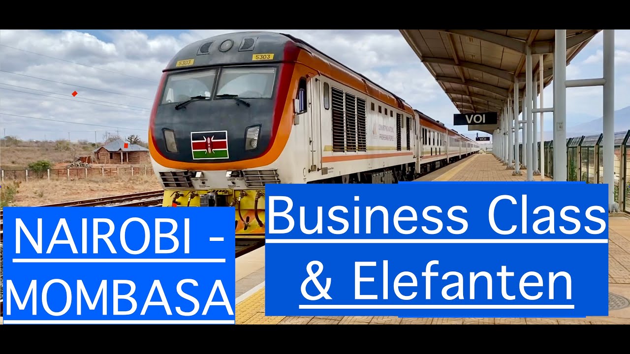 Business Class und Elefanten. Der unglaubliche Luxuszug zwischen Nairobi und Mombasa in Kenia