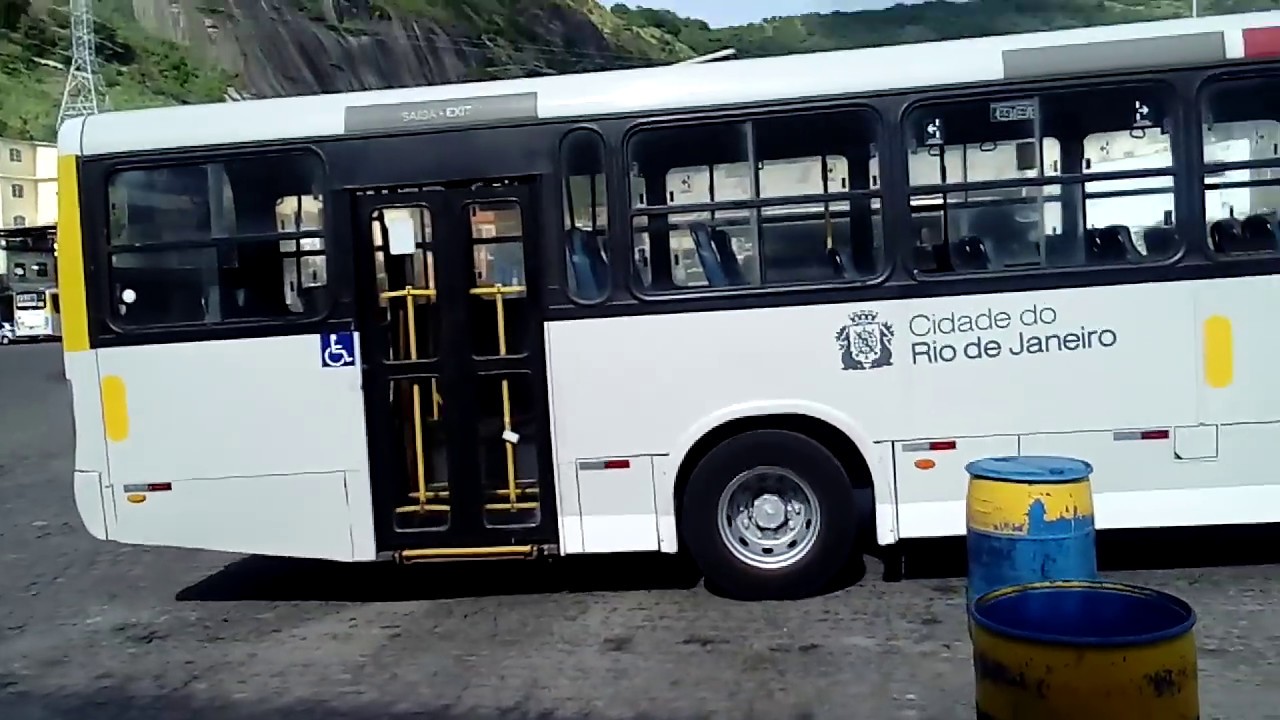 Baliza de ônibus urbano (((COM PERCURSO))) de treinamento  para Ônibus urbano viacao  gracas RJ