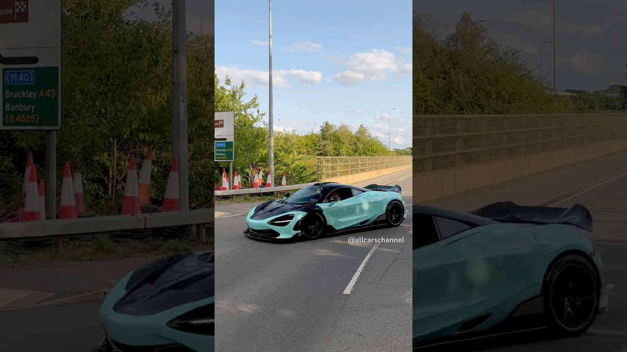 Matt Armstrong in his McLaren 720S