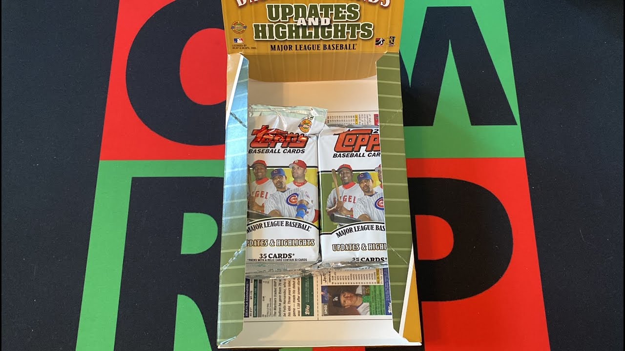 2005 Topps Update MLB Baseball Jumbo Box Part 3! ⚾