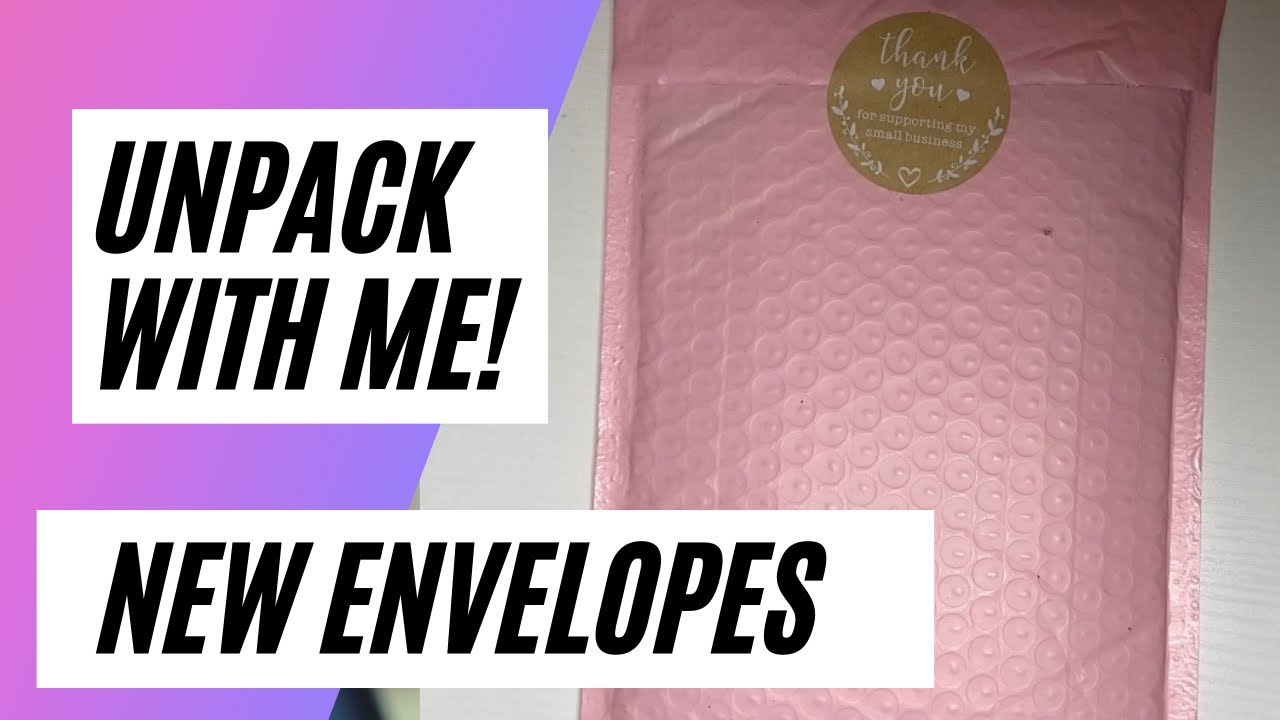 UNPACK WITH ME| new cash & #sinkingfunds envelopes| by budgetwithtrisha 🤩