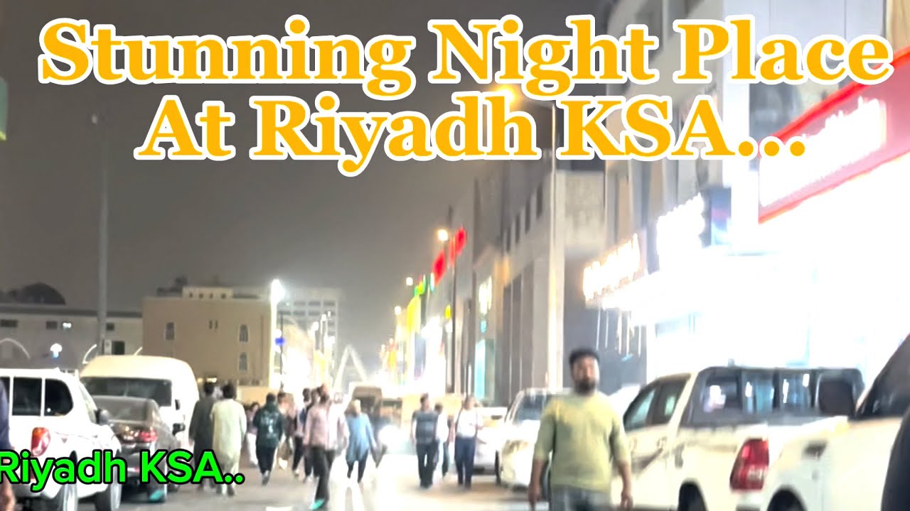 A Stunning Night Place at Riyadh KSA...