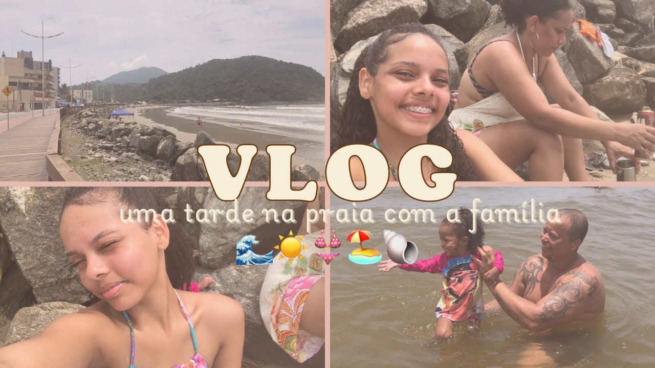 VLOG NA PRAIA - #maeaos15 #ferias #vlog #praia #santacatarinabrasil
