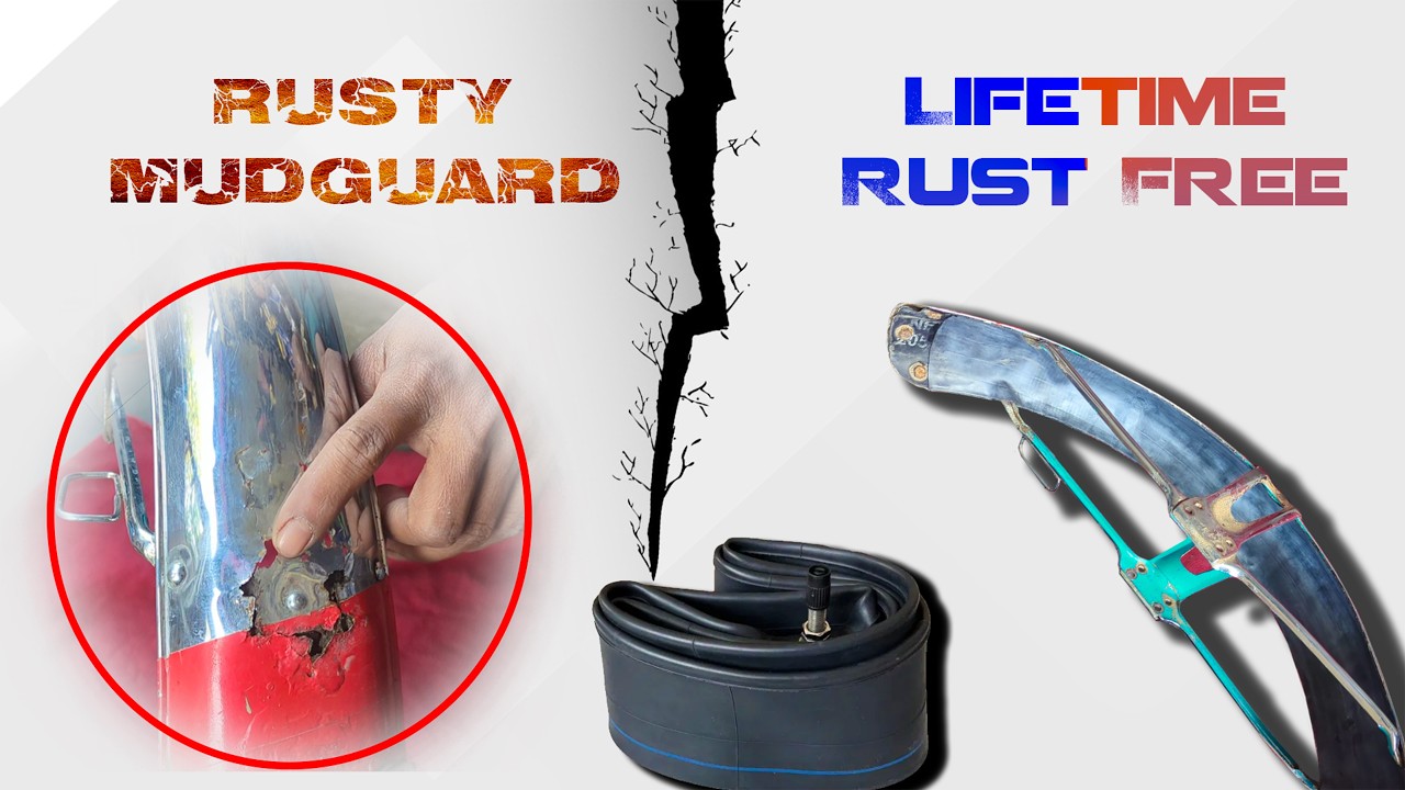 Bike Mudguard Lifetime Protection | Never clean it again