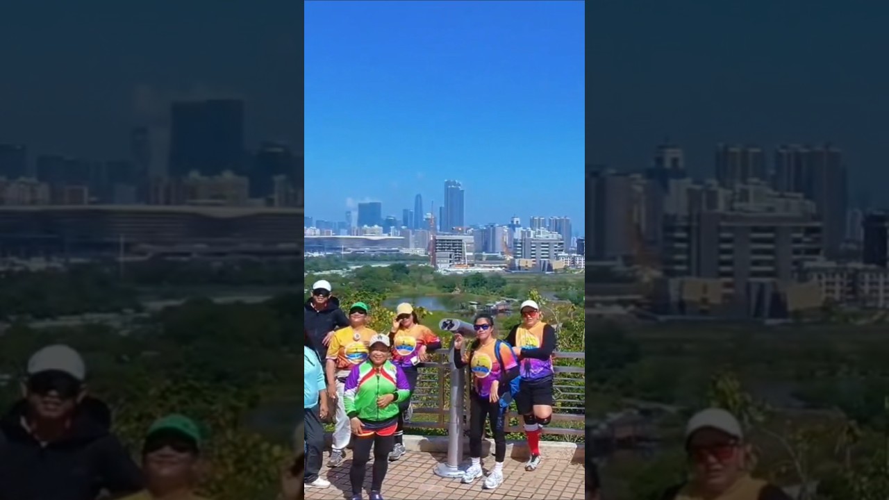 📍she leng | boarder of hk & china #shorts #hiking #youtubeshorts #musicnotminenocopyrightinfrigement