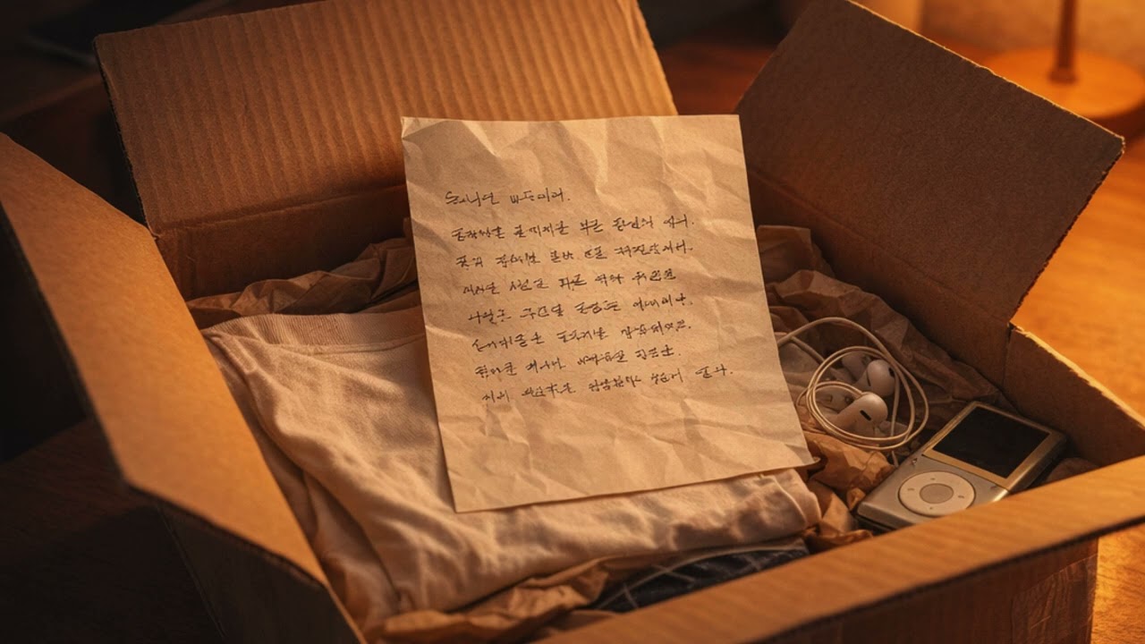 잔잔한 시티팝 |반품 상자 속 편지