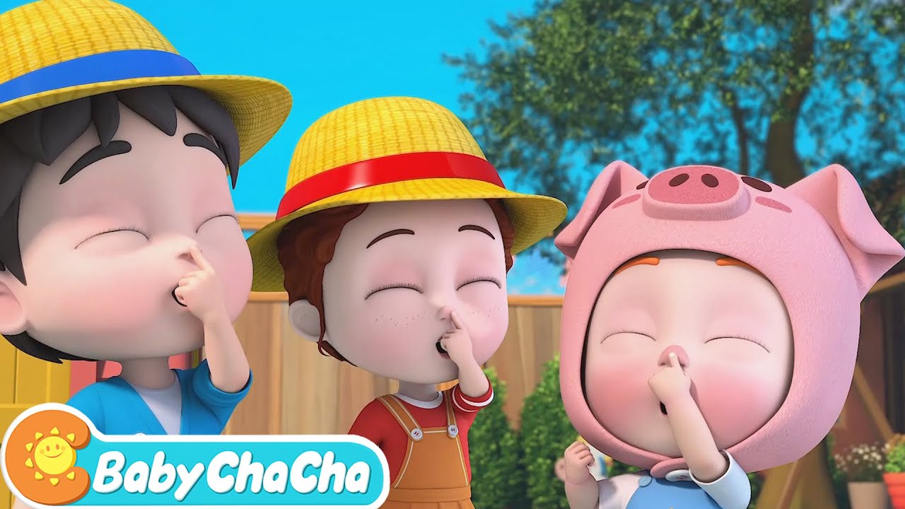 We Are Farm Animals Today! | Old MacDonald Had a Farm + More Baby ChaCha Nursery Rhymes & Kids Songs
