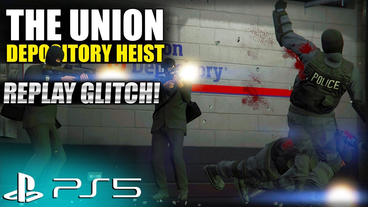 The Union Depository Replay Glitch On Console!!!, its kinda useless