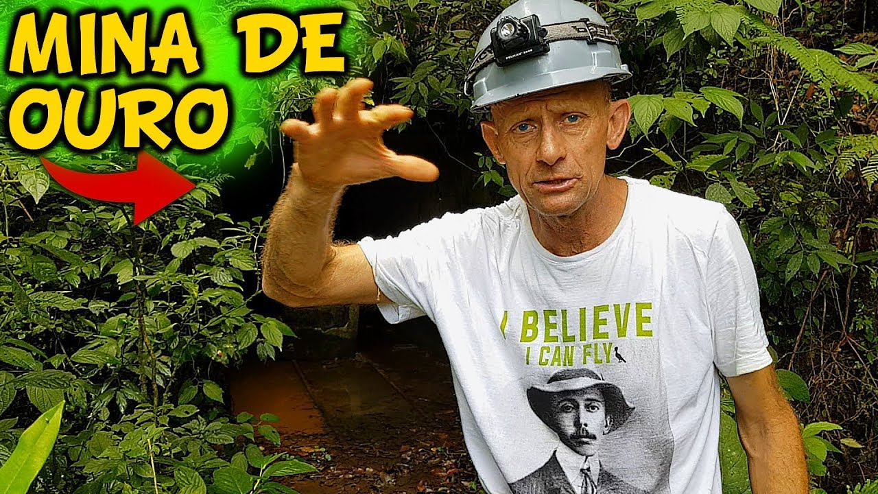 Achei jóias dentro de uma Mina de Ouro Abandonada