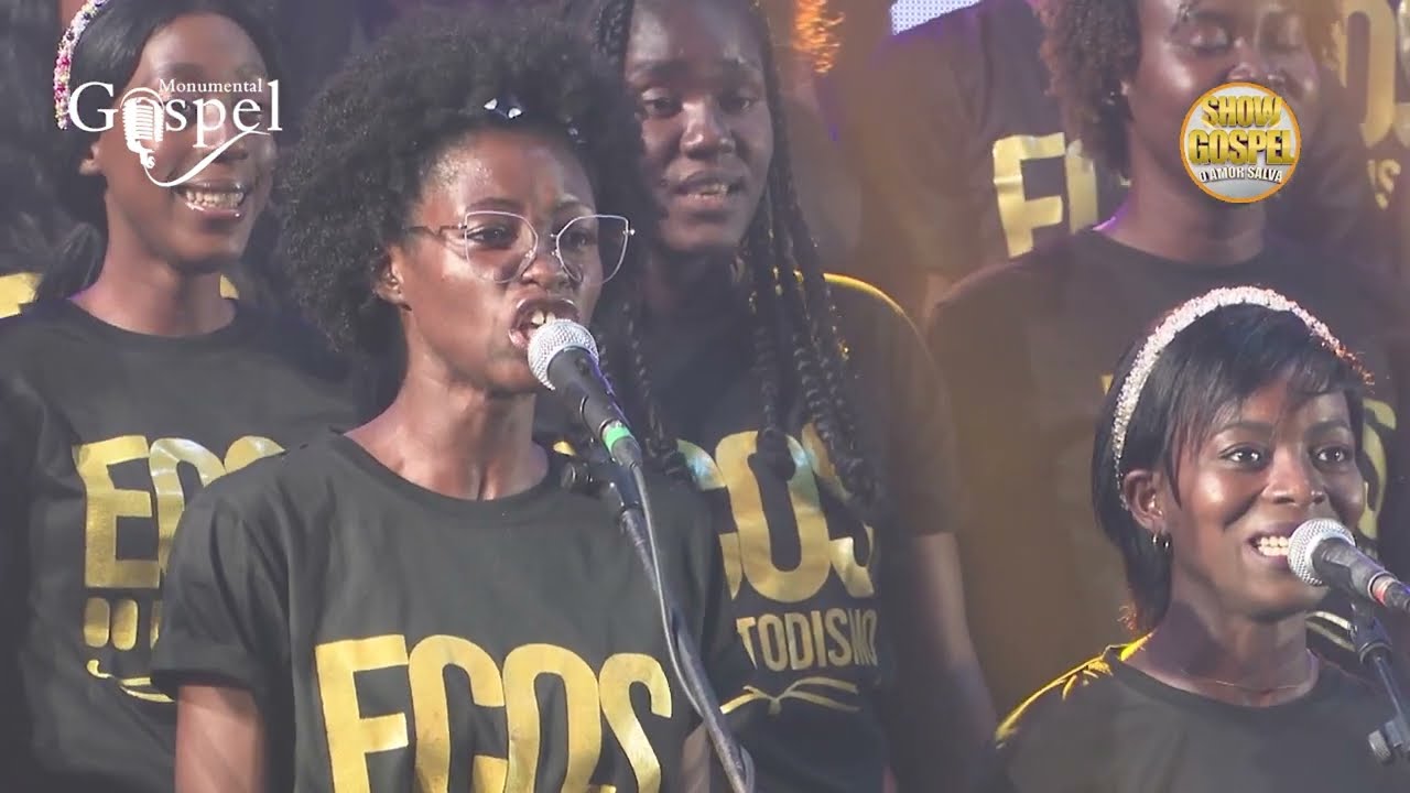 CORO ECOS DO METODISMO AO VIVO NO CCB (SHOW GOSPEL O AMOR SALVA) - MABUKU MATEMANA