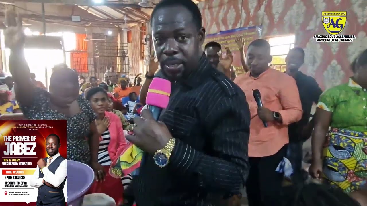 JABEZ HOUR & PROPHECY TIME WITH REV. CHRISTOPHER OPOKU KONADU-  AMAZING LOVING ASSEMBLIES OF GOD.
