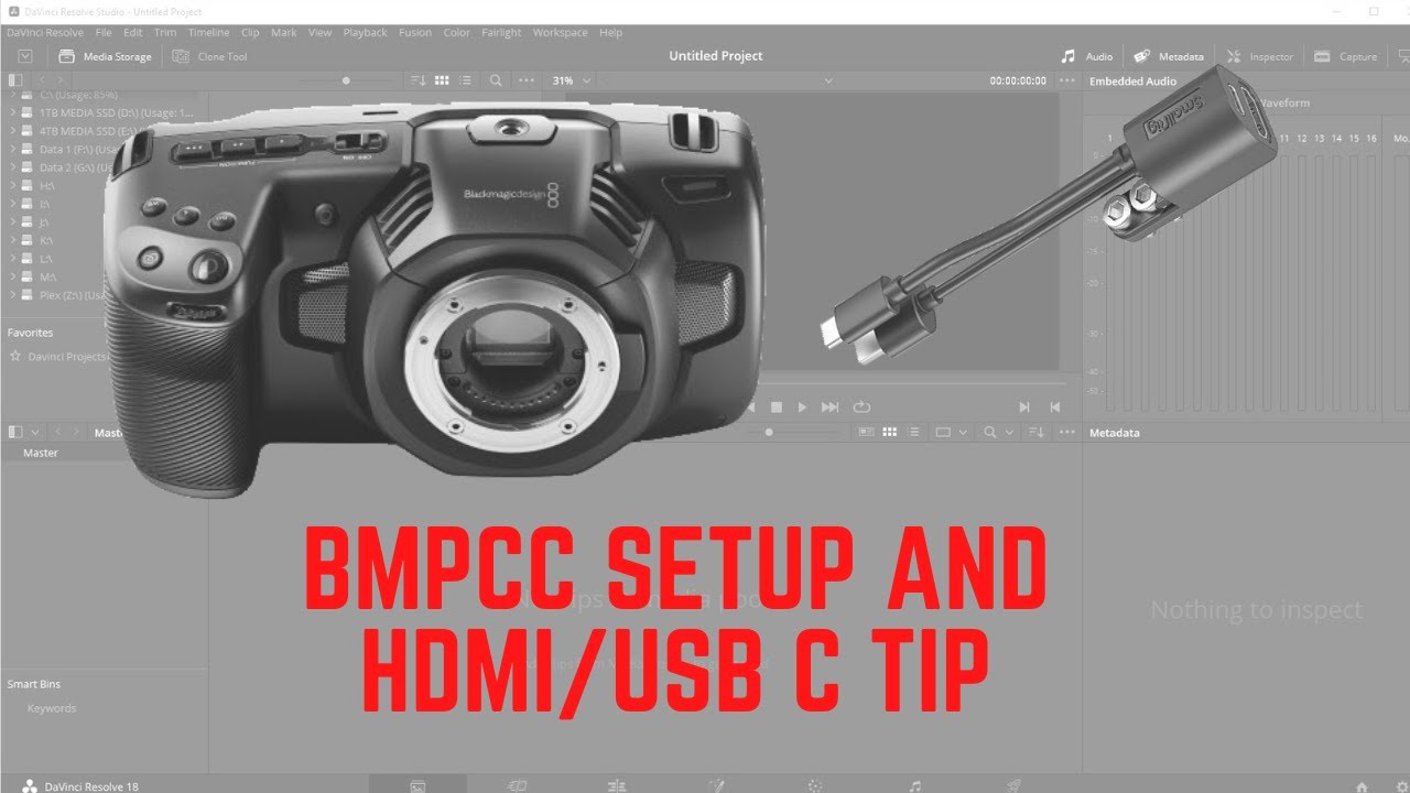 A quick look at a SmallRig setup for the BMPCC 4K/6K