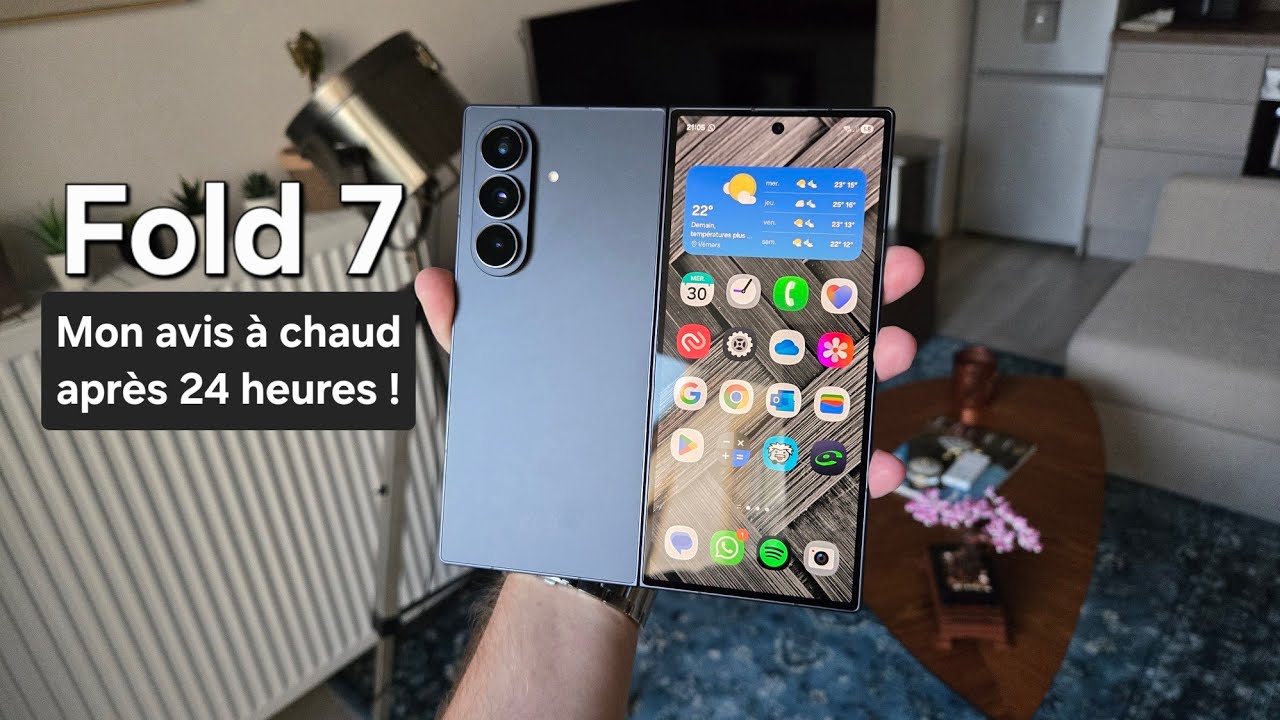 Z Fold 7: Mon avis après 24h en tant qu'utilisateur Z Fold 6
