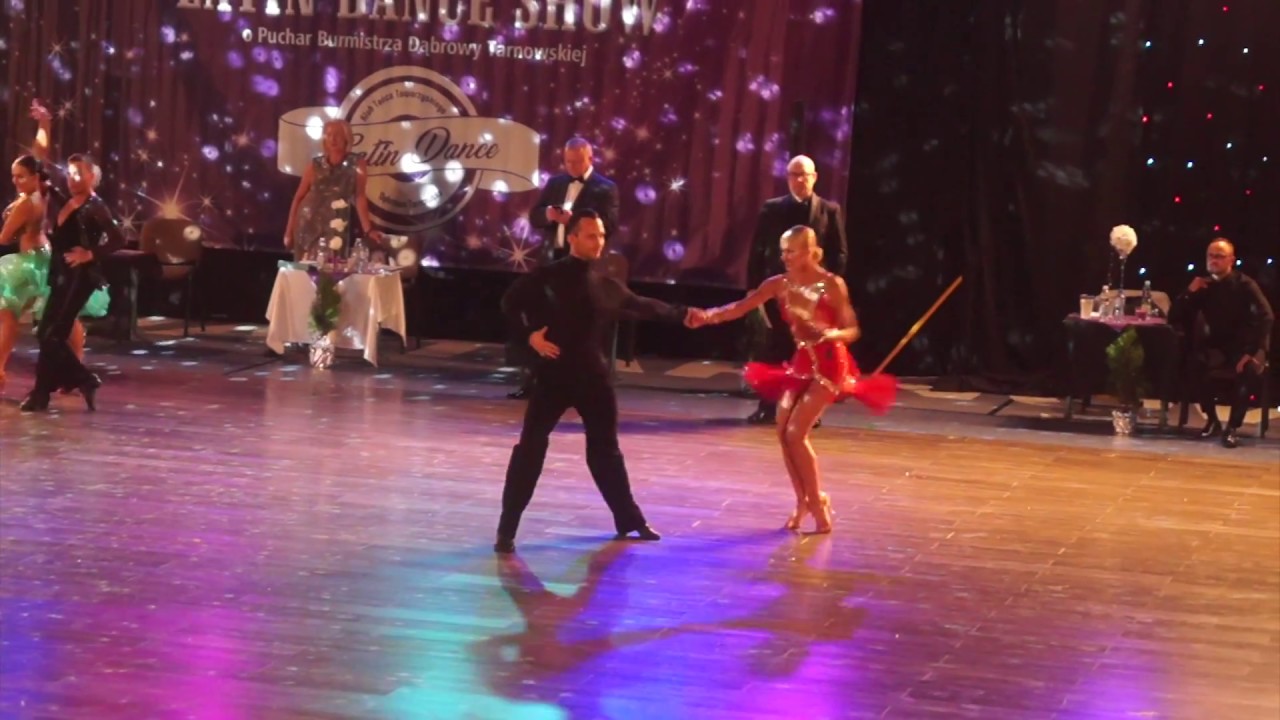 Kamil Kuroczko i Sara Janicka Cha Cha grand prix polski 02-06-2018