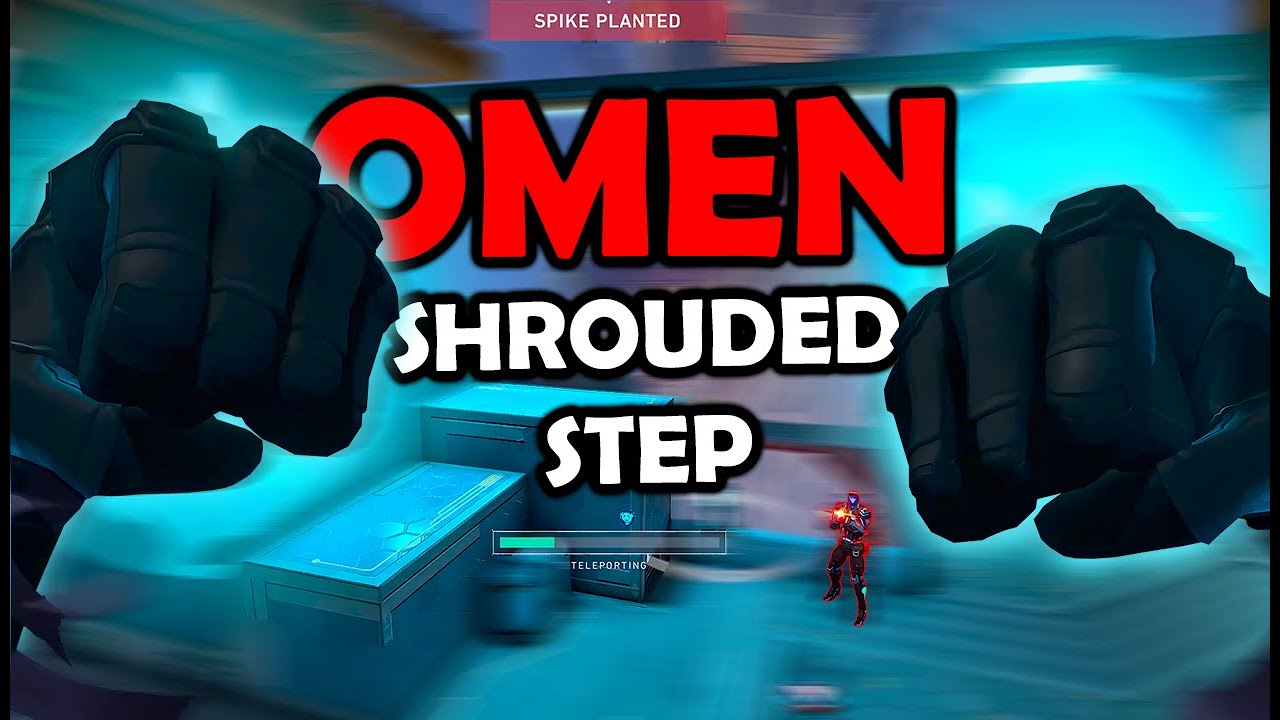 VALORANT OMEN Основные игроки используют SHROUDED STEP для телепортации вот так (А ВЫ ТАК?)
