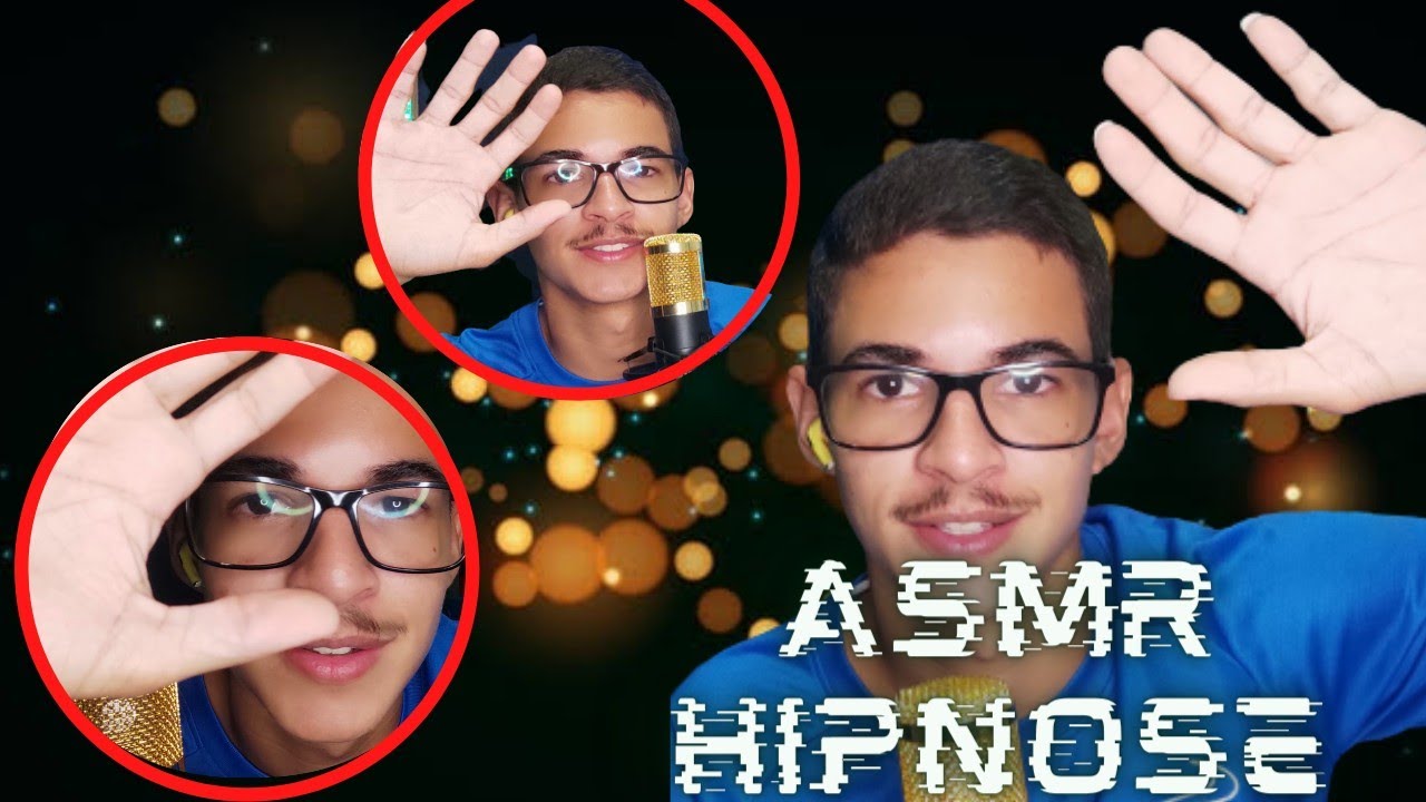 ASMR HIPNOSE COM TOQUE NA TELA