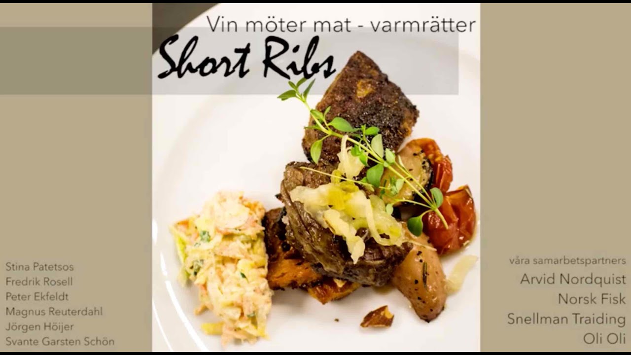 Vin M&ouml;ter Mat Presentation Lag 3 Varmr&auml;tt k&ouml;tt