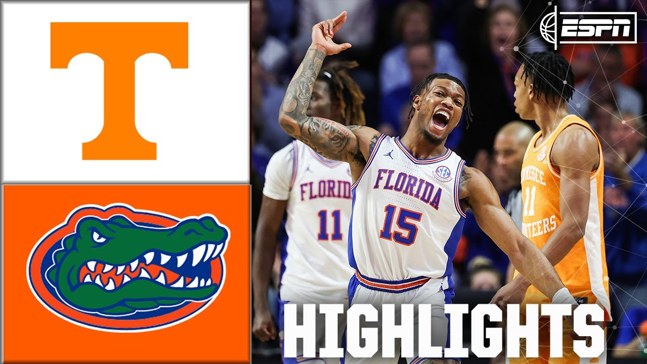 DOWN GOES NO. 1 📉Tennessee Volunteers vs. Florida Gators | Full Game Highlights | ESPN CBB