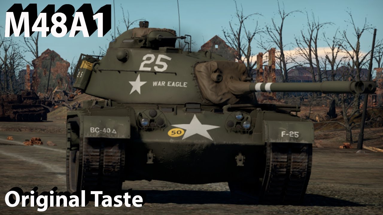 M48A1- ну, такое в War Thunder