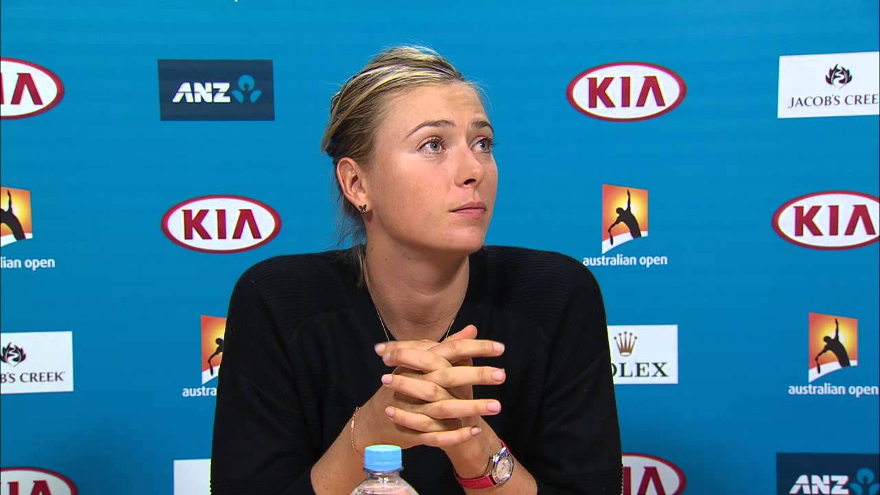 Maria Sharapova press conference (Final) - Australian Open 2015