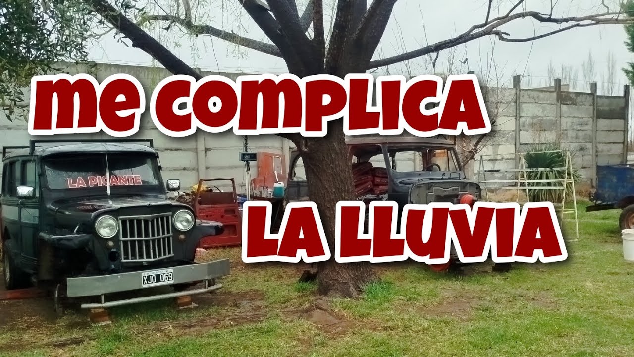 El clima me complica el proyecto 